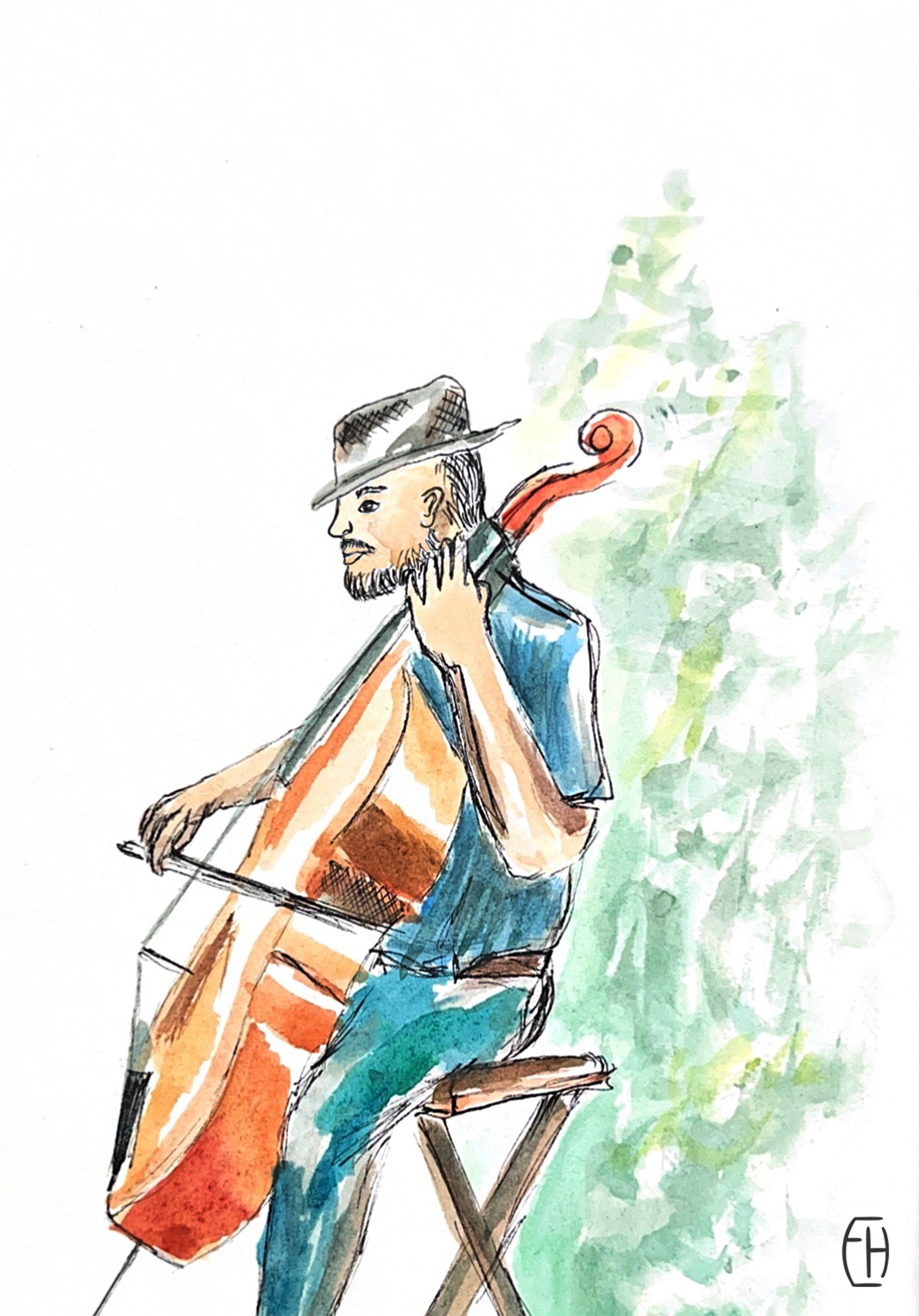 Celloist - Lithia Park Oregon